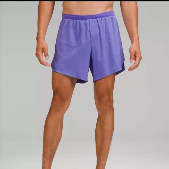 Lululemon Fast and Free Short Lined 6” Purple S - Picture 1 of 7